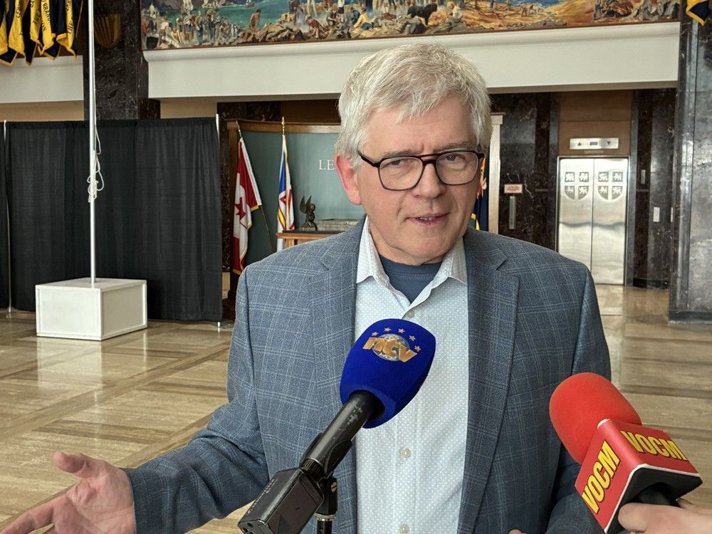 leader of nl’s new democratic party, jim dinn. photo by cameron kilfoy/the telegram