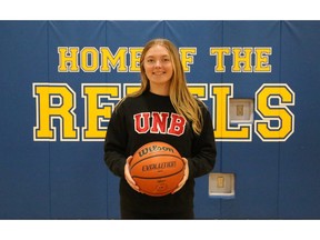 SRHS graduate Reese Smith was a small forward for the Shelburne Rebels basketball team. In the fall she will be suiting up for the University of New Brunswick Saint John (UNBSJ) Seawolves. Contributed