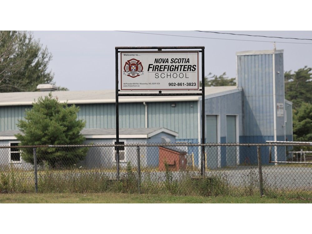  the nova scotia firefighters school in waverley on tuesday.