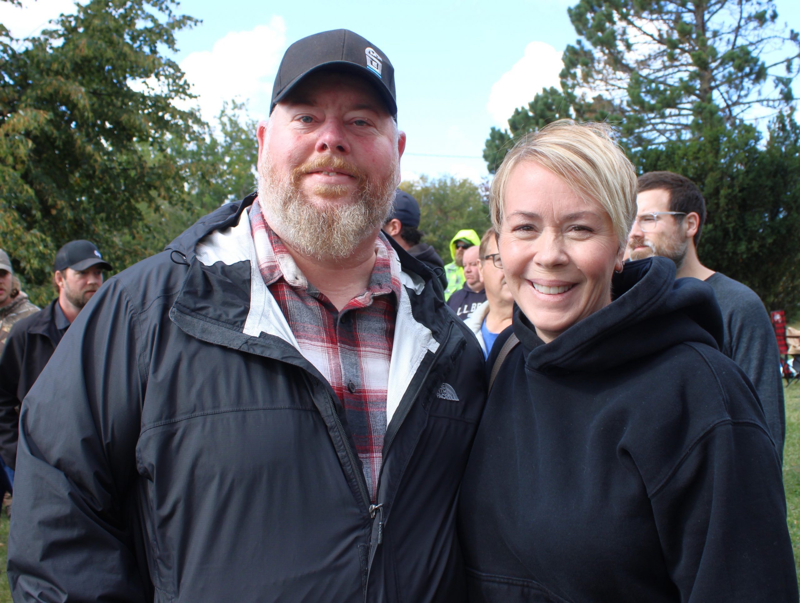 Carol Anstey, right, Conservative MP for Long Range Mountains, in western Newfoundland and Labrador, shown with River Ryan resident Brent MacDonald: “They’re crying out for bail reform. That’s the real public safety issue,” Anstey said. Carol Anstey, right, Conservative MP for Long Range Mountains, in western Newfoundland and Labrador, shown with River Ryan resident Brent MacDonald: “They’re crying out for bail reform. That’s the real public safety issue,” Anstey said.