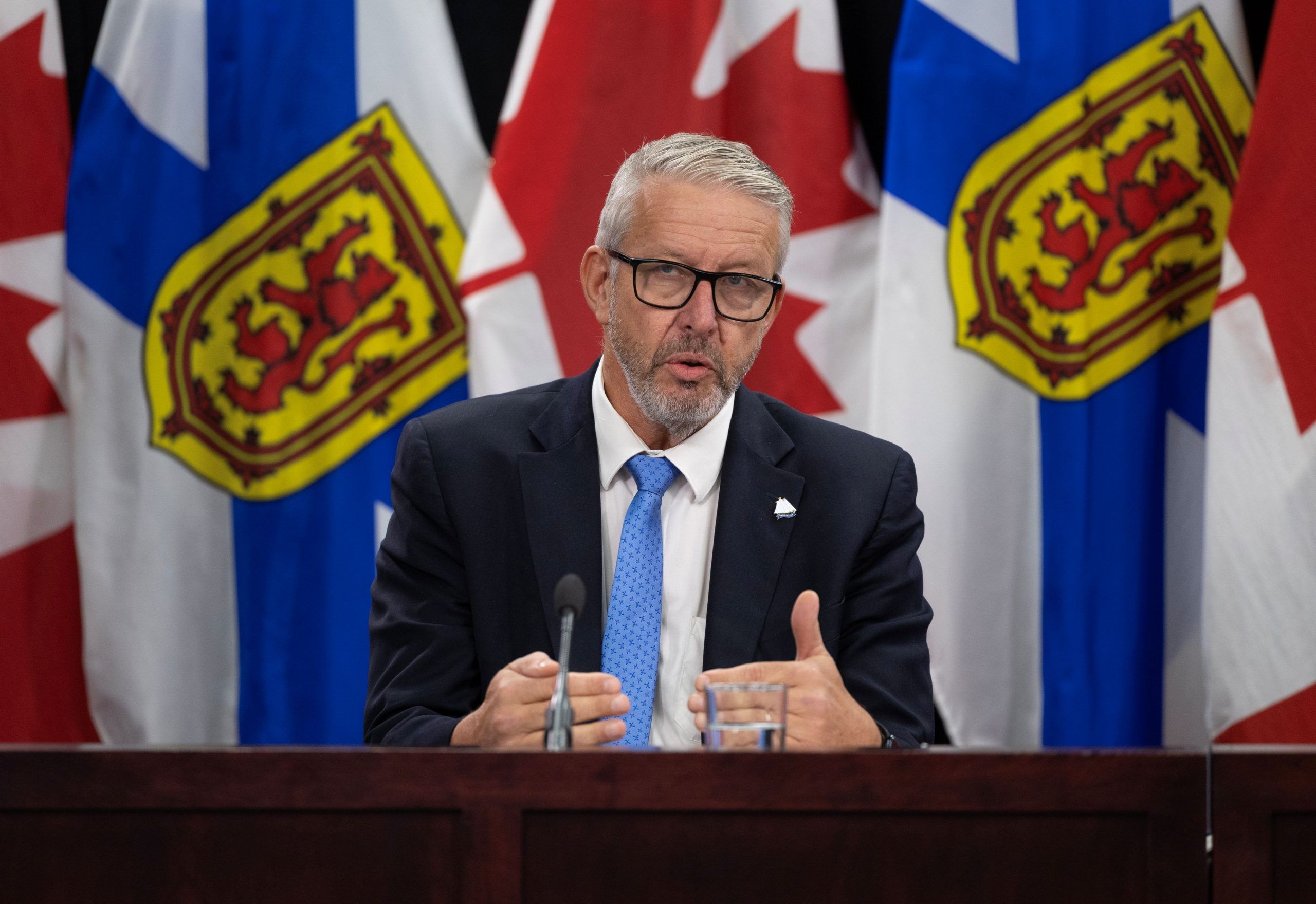 Nova Scotia minister Lohr says 'pause on the ability for the public to put complaints in' not undemocratic