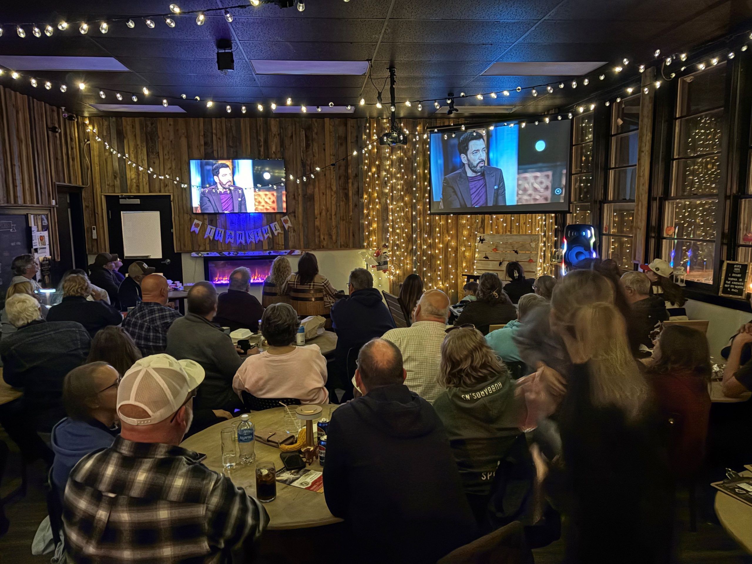 Friends and family watched intently as Black Harbour Distillery founder Jaime Landry made her pitch in an episode of Dragons’ Den on Thursday night. Friends and family watched intently as Black Harbour Distillery founder Jaime Landry made her pitch in an episode of Dragons’ Den on Thursday night.