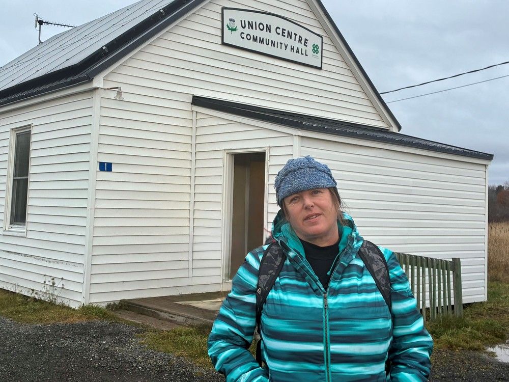 Volunteer searcher Natalie Blanchard of Pictou.