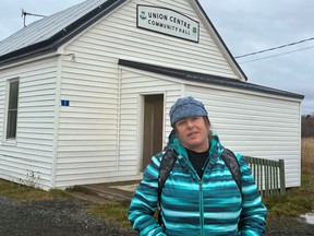 Volunteer searcher Natalie Blanchard of Pictou.