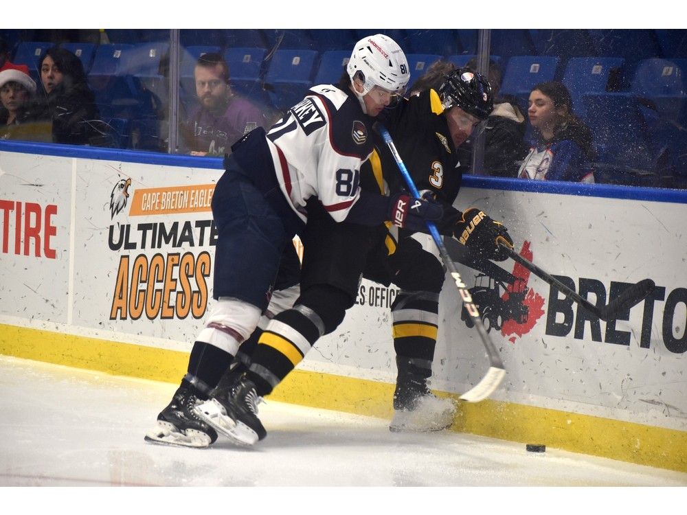 Weekend sweep: Cape Breton Eagles continue winning ways against Newfoundland Regiment