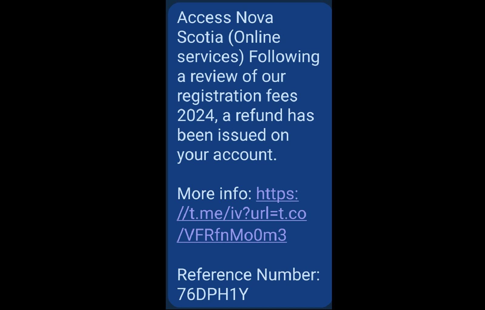 Police warn public to be aware of latest text scams circulating in Nova Scotia