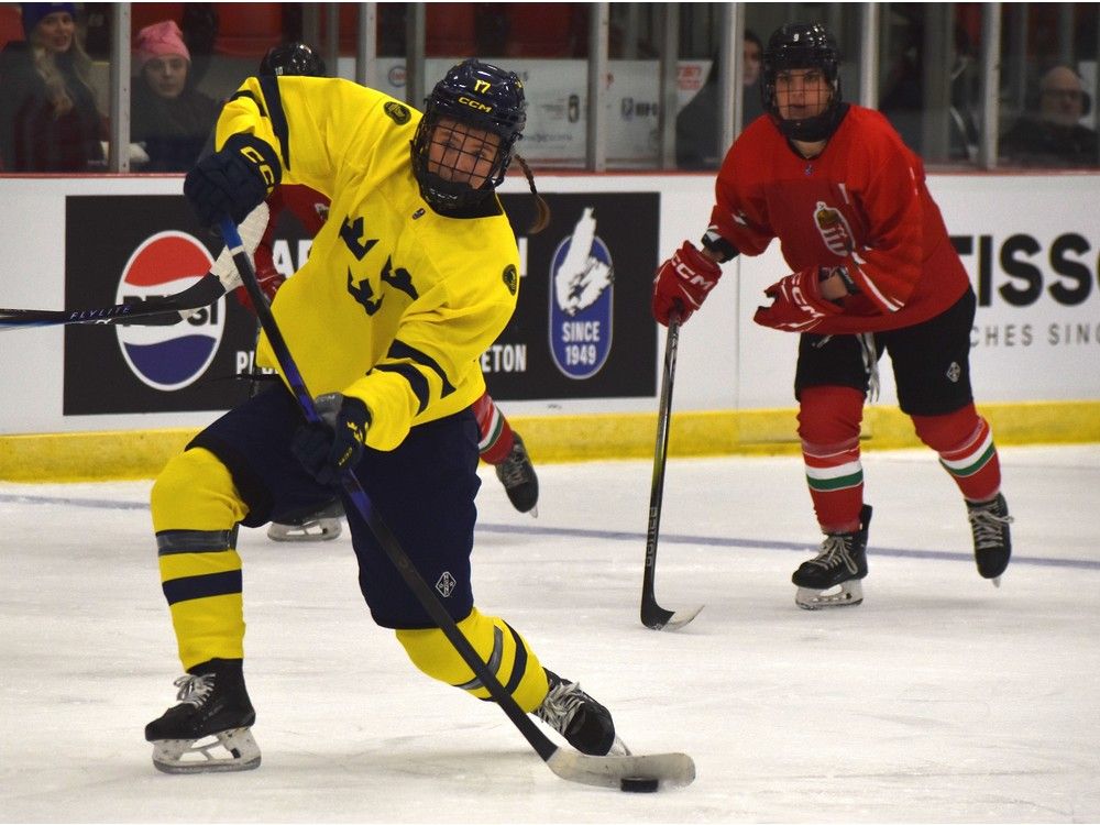 Sweden’s Tilia Lindgren uses brother as motivation to succeed at IIHF U18 Women’s World Hockey Championship in Cape Breton