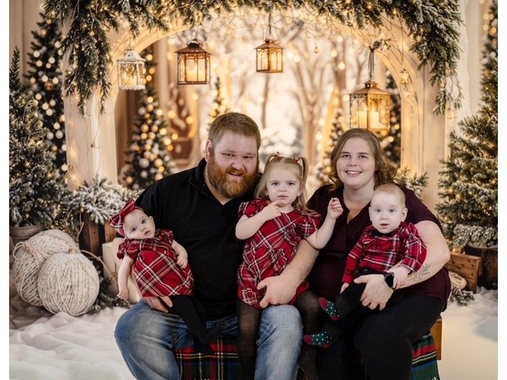  kayla hickey and her husband, ryan bowering, with their children, reagan, violet and gage. hickey describes her life as “bittersweet” following the loss of her firstborn son, declan. contributed