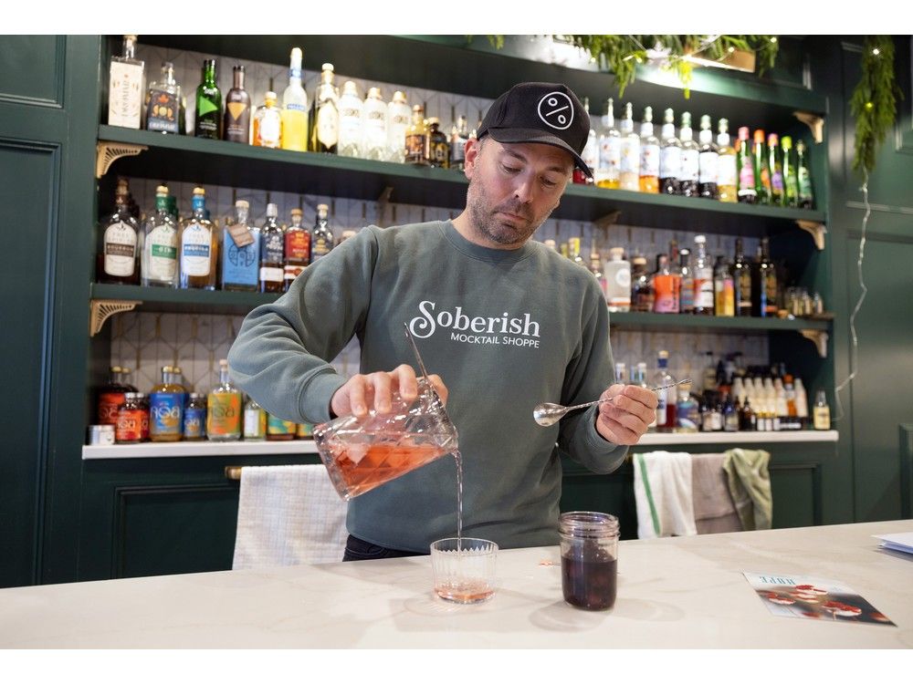 soberish mocktail shop non alcoholic bar