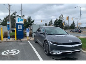 EV charging station nova scotia