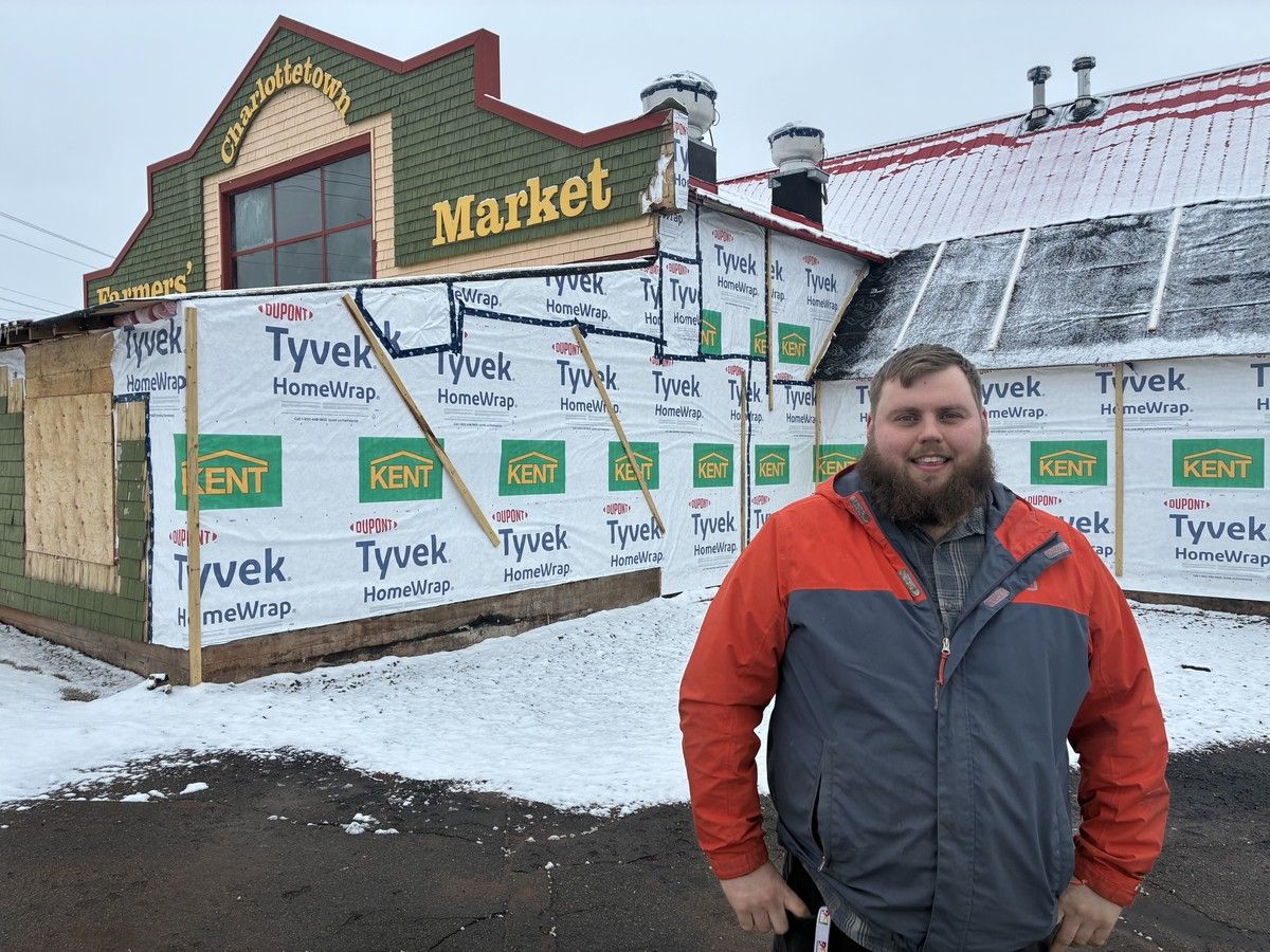 Restoration of Charlottetown Farmers' Market building put on hold months after fire