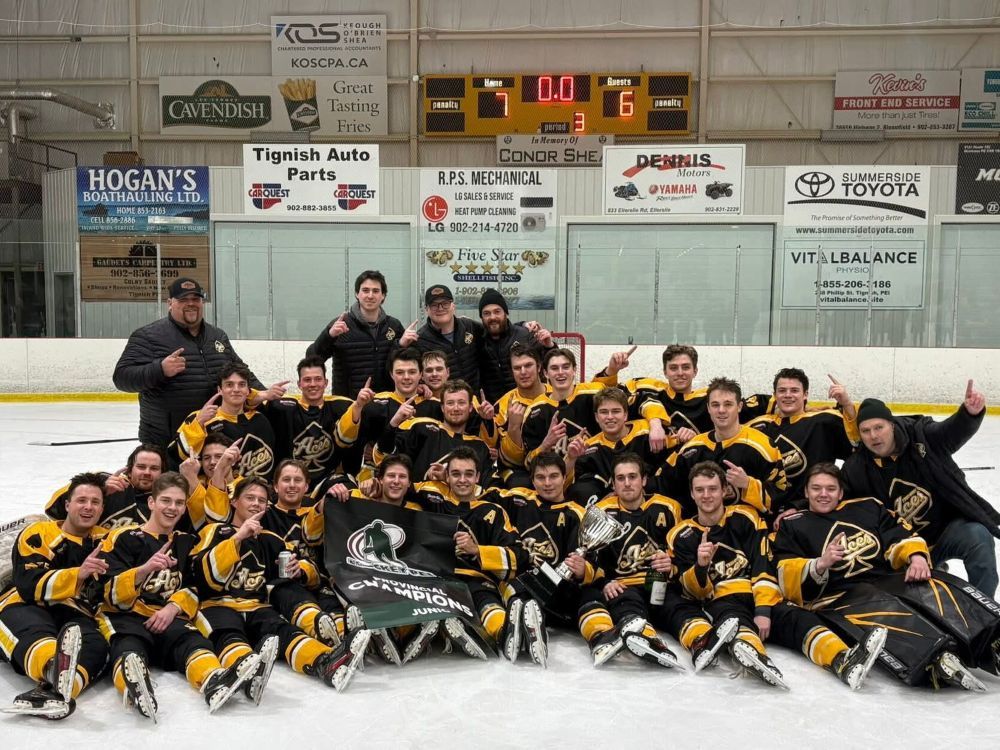 Aces representing P.E.I. in Maritime junior C hockey title