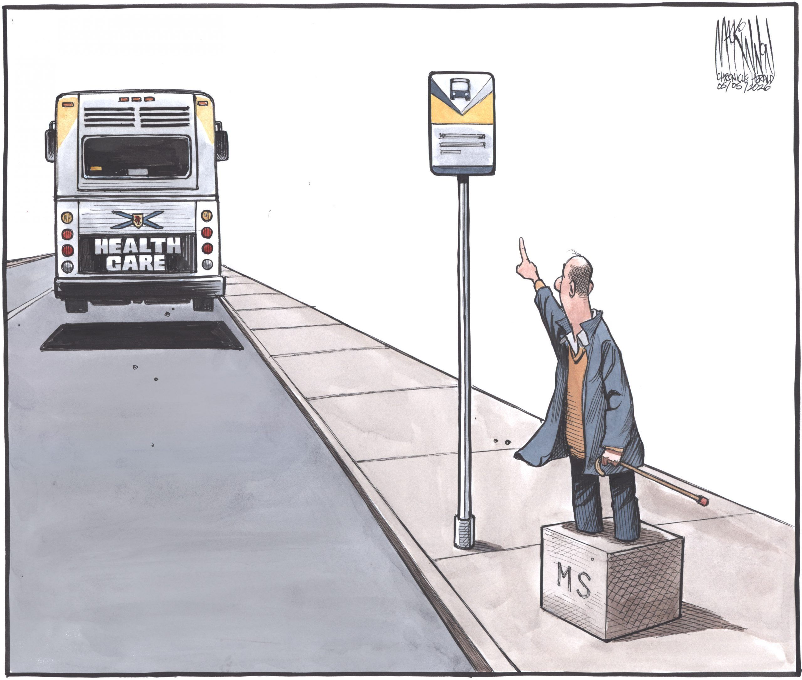 Bruce MacKinnon: Nova Scotia health care leaves MS patient behind
