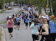 Dozens of road closures will be in place for the Blue Nose Marathon race weekend this Saturday and Sunday.