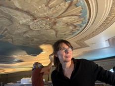 Dartmouth based art conservator Michelle Gallinger, a.k.a The Art Gal, and her team are revealing more of Ozias Leduc's work at St. Ninian's Cathedral in Antigonish.