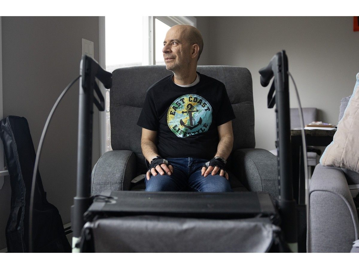 'You feel like you're on your own': Halifax man with MS speaks out on gaps in Nova Scotia health care