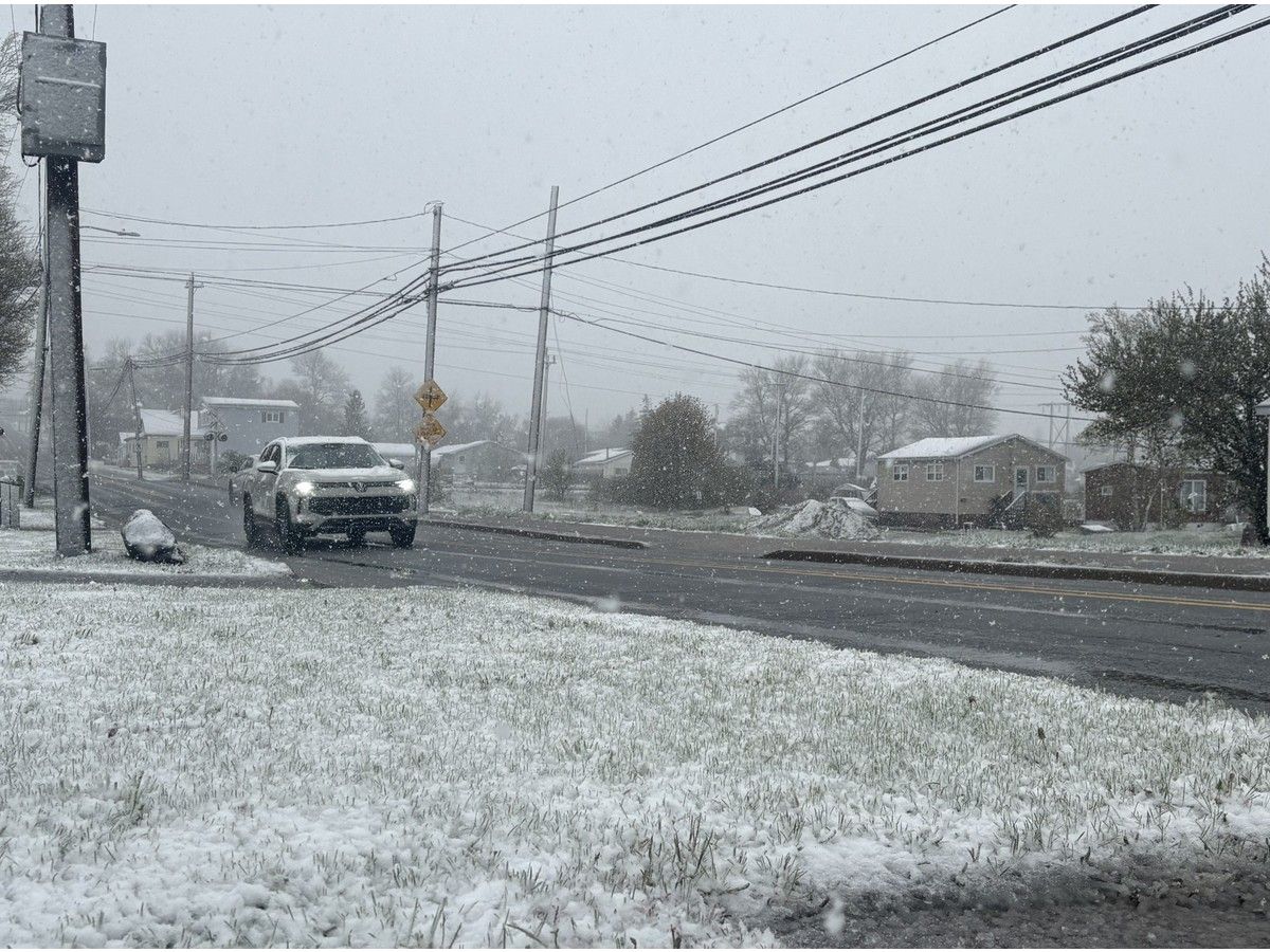 Snowfall amount on May 29 broke record in Sydney Metro and Cape Breton County: Environment and Climate Change Canada