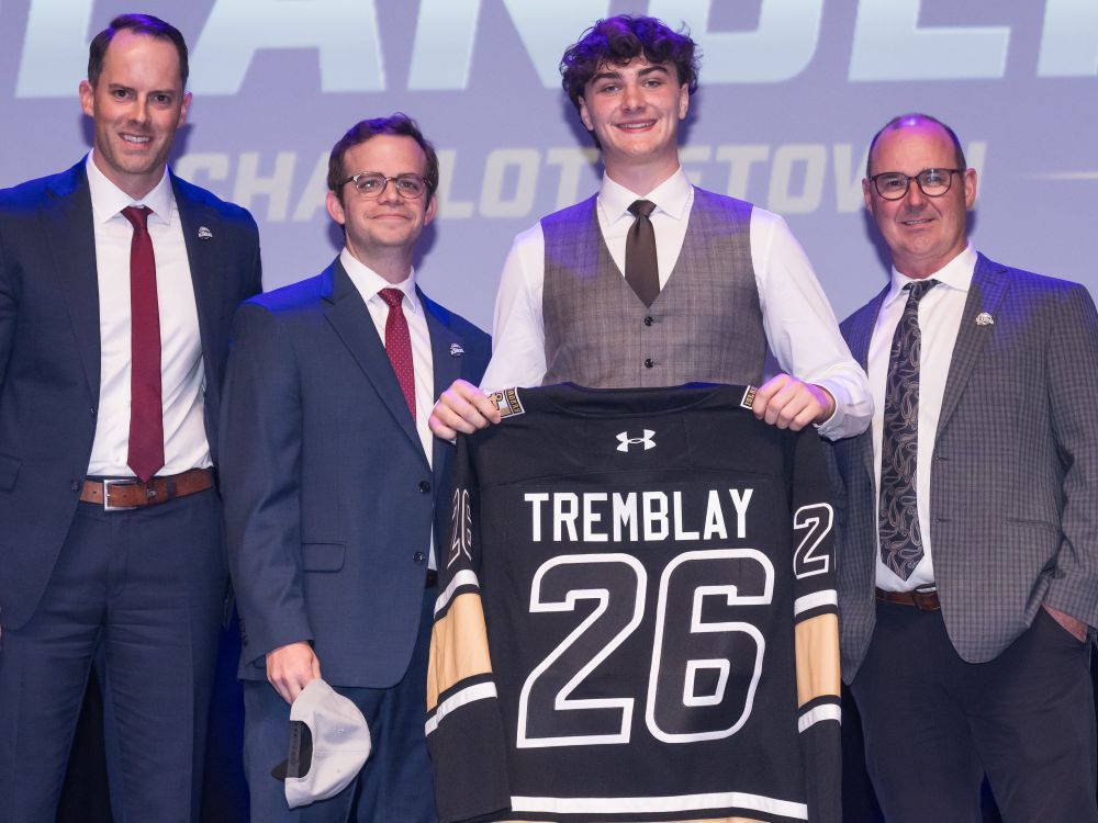 Islanders’ first pick in QMJHL draft describes style of play as a combination of Auston Matthews, Brady Tkachuk