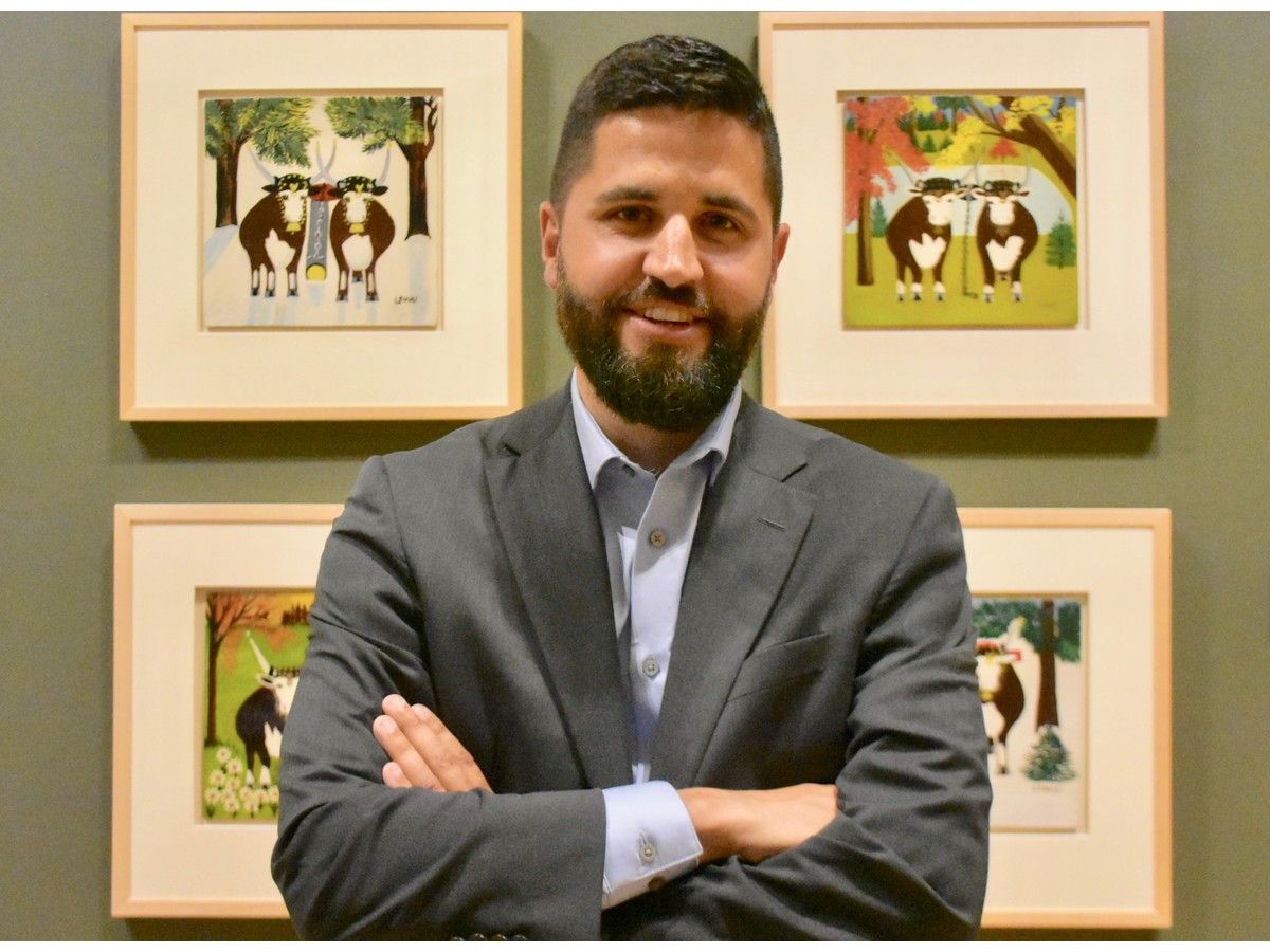 Maud Lewis collector Bryan Rice has loaned many of his collection of paintings for an exhibit at the Land's End Gallery in Yarmouth, where a 'Maud Lewis: Coming Home' exhibit is happening this summer. TINA COMEAU