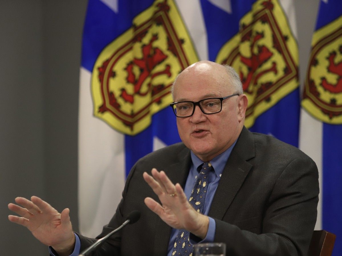 Nova Scotia Chief Medical Officer of Health Dr. Robert Strang.