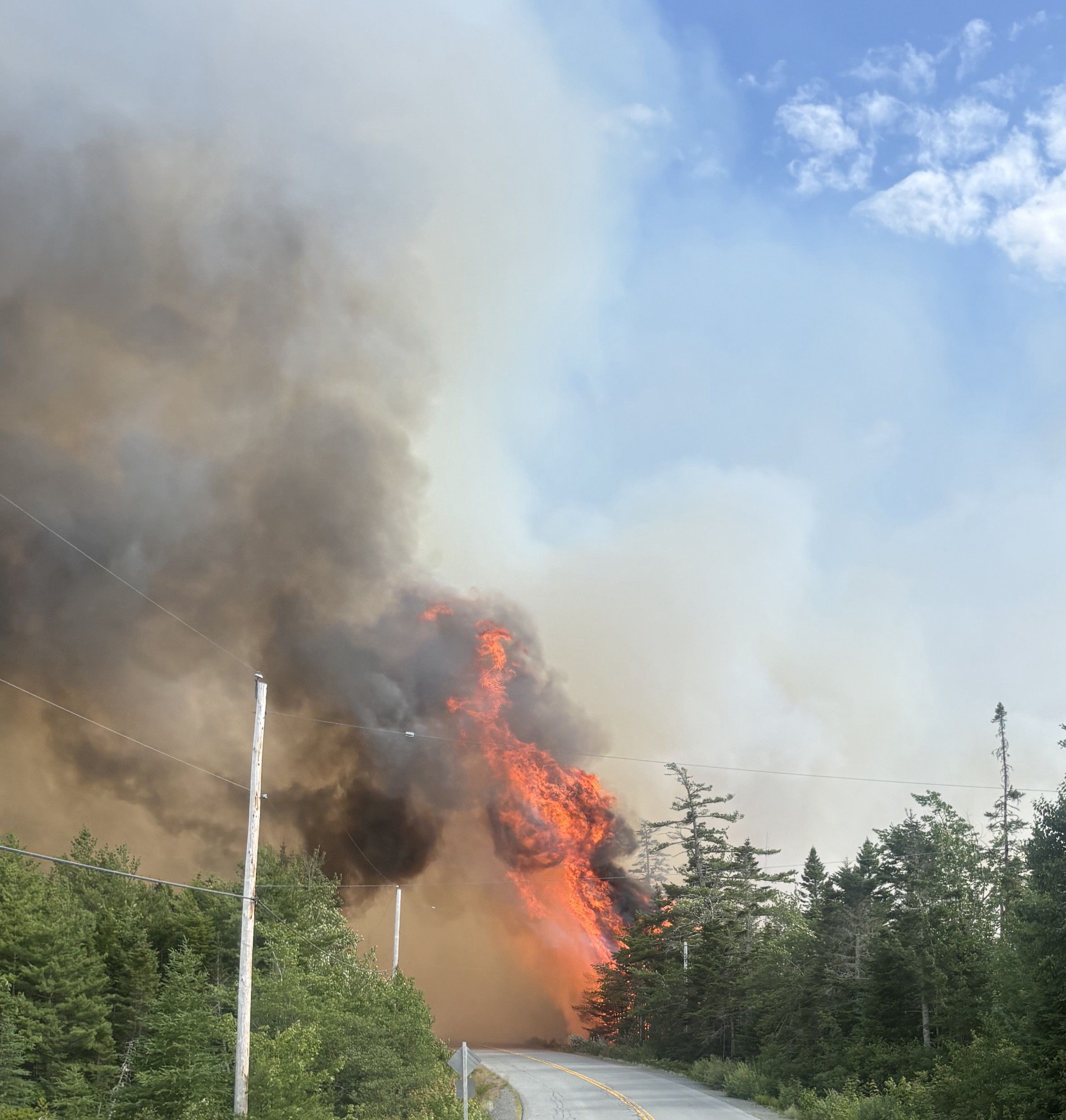 for mooseland road fire