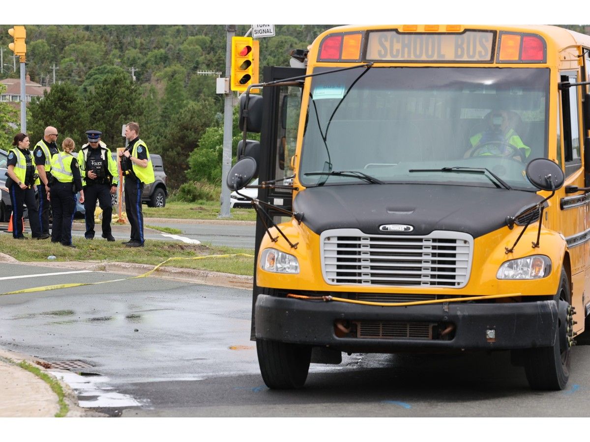 Pedestrian killed after being struck by school bus in St. John's