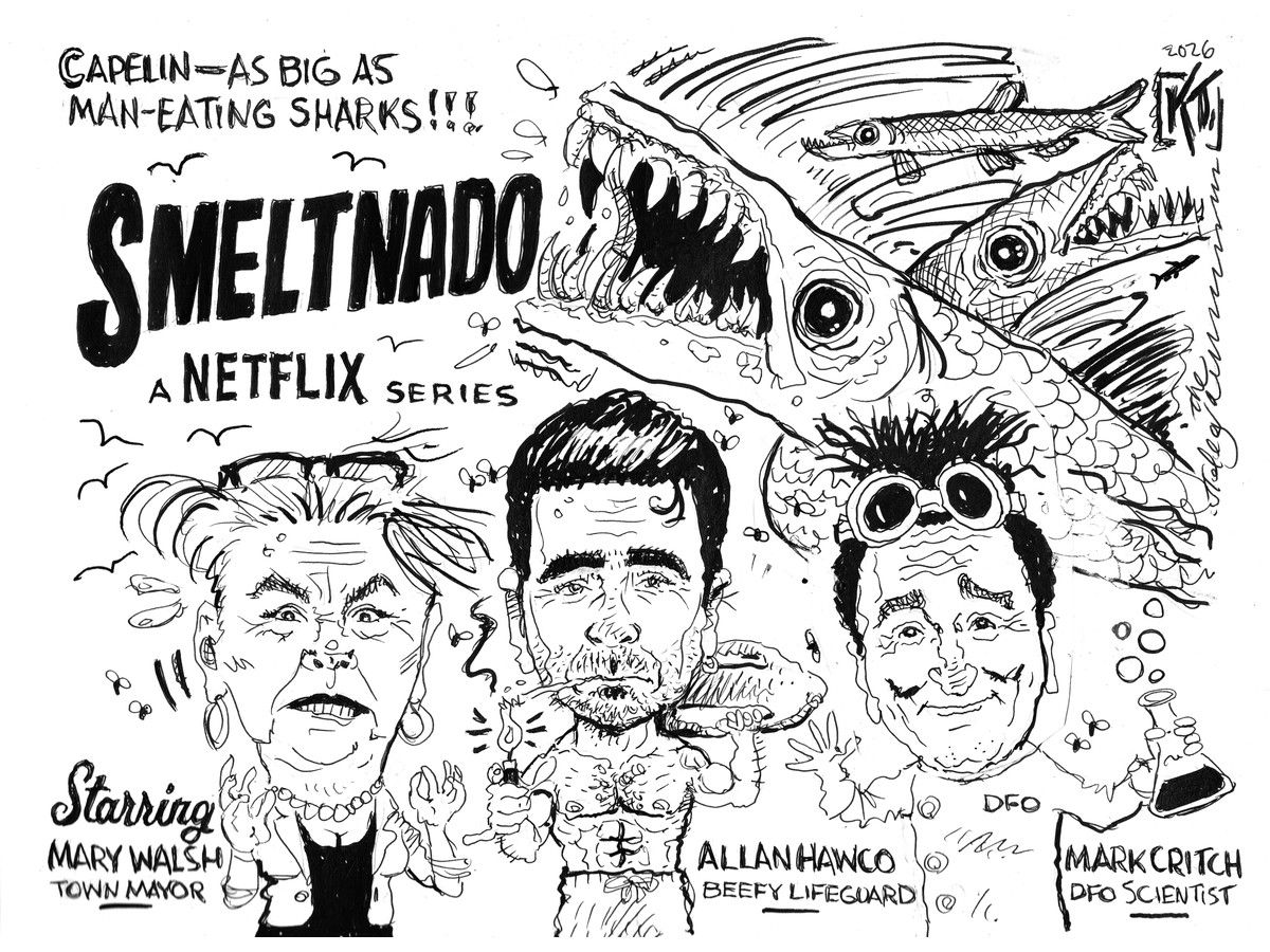 KEVIN TOBIN CARTOON: An idea for NL’s next Netflix show?