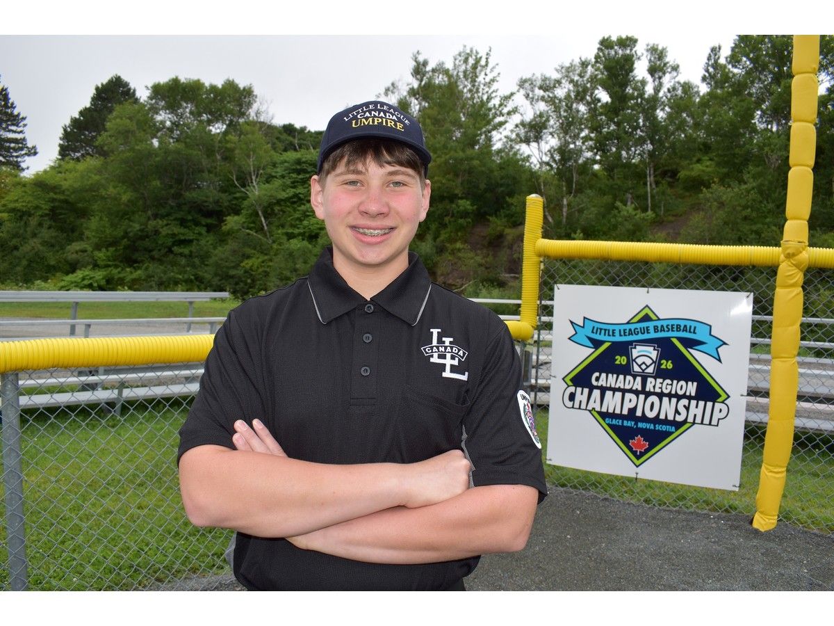 Glace Bay umpire's progression leads to Canadian Little League Championship experience in Cape Breton