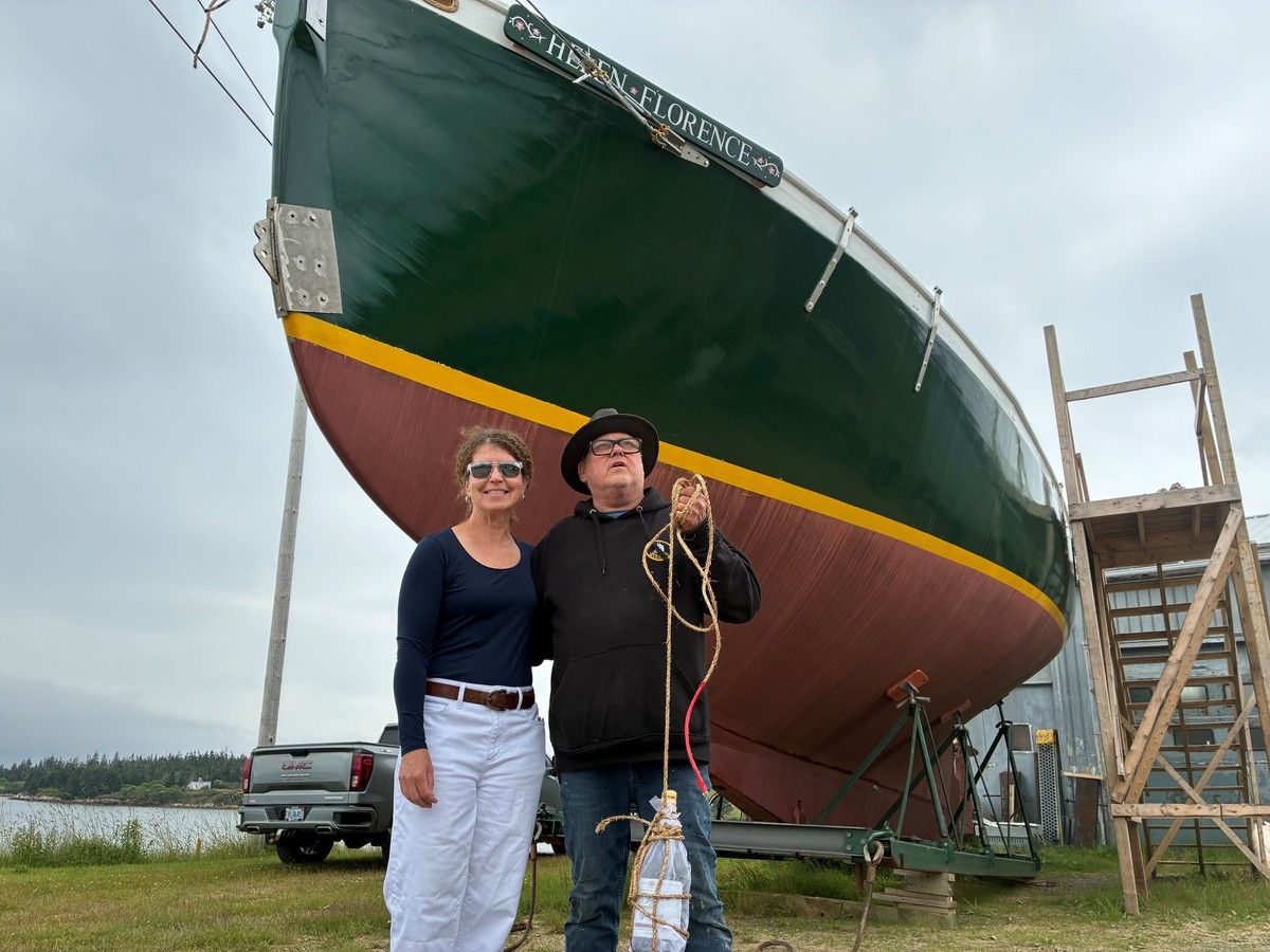 White Head launches its first wooden schooner in a century: a journey of health, family and friendship through boatbuilding