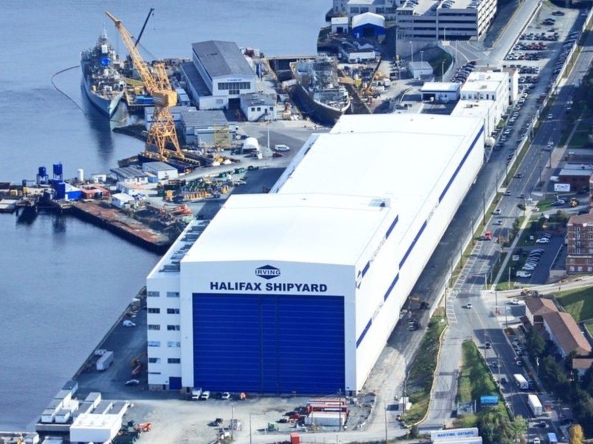 Inside Canada’s naval megaproject: Halifax’s Irving Shipbuilding builds next-generation destroyers