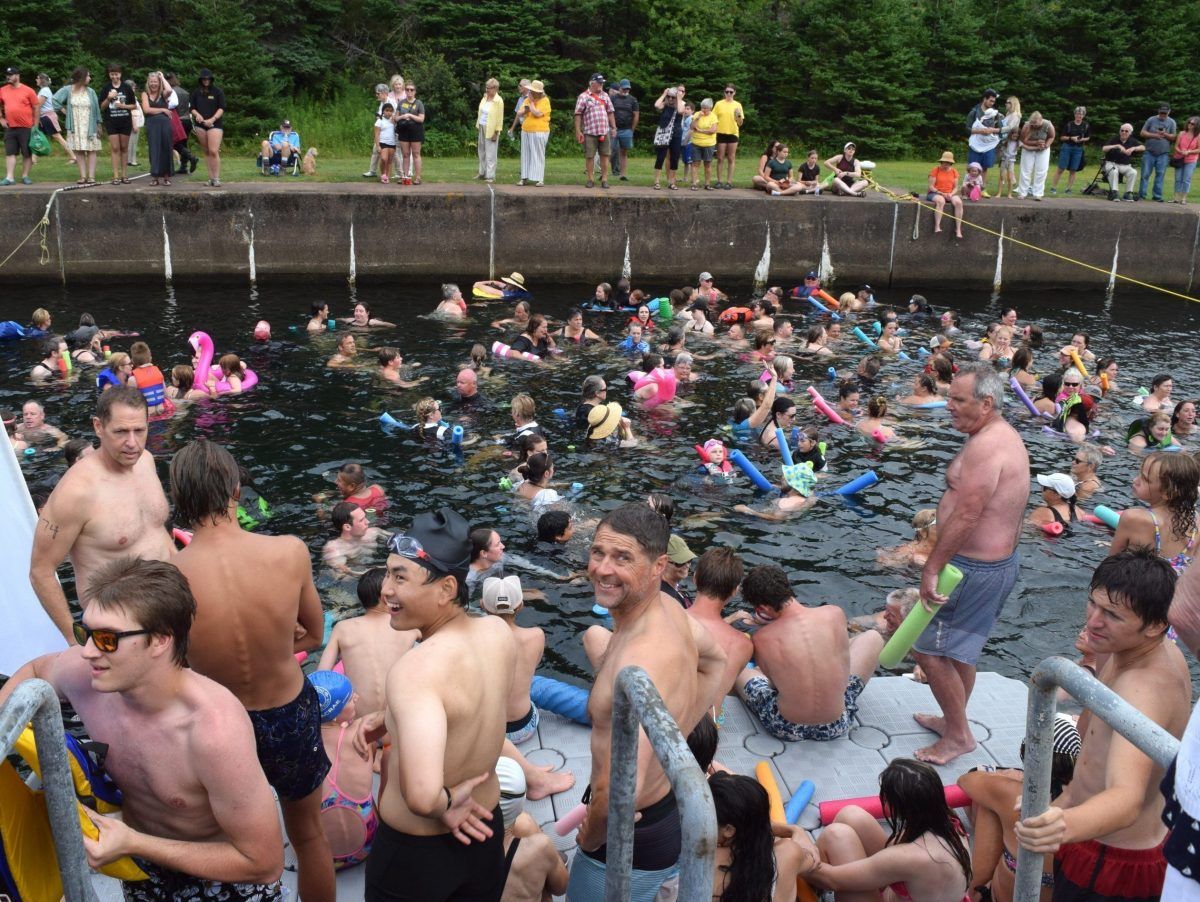 In the swim of things during 2026 edition of Cape Breton's Swim the Canal event