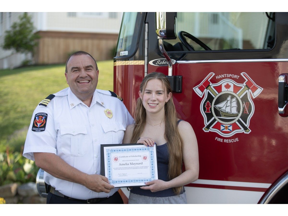 Hants Border grad receives national CVFSA scholarship