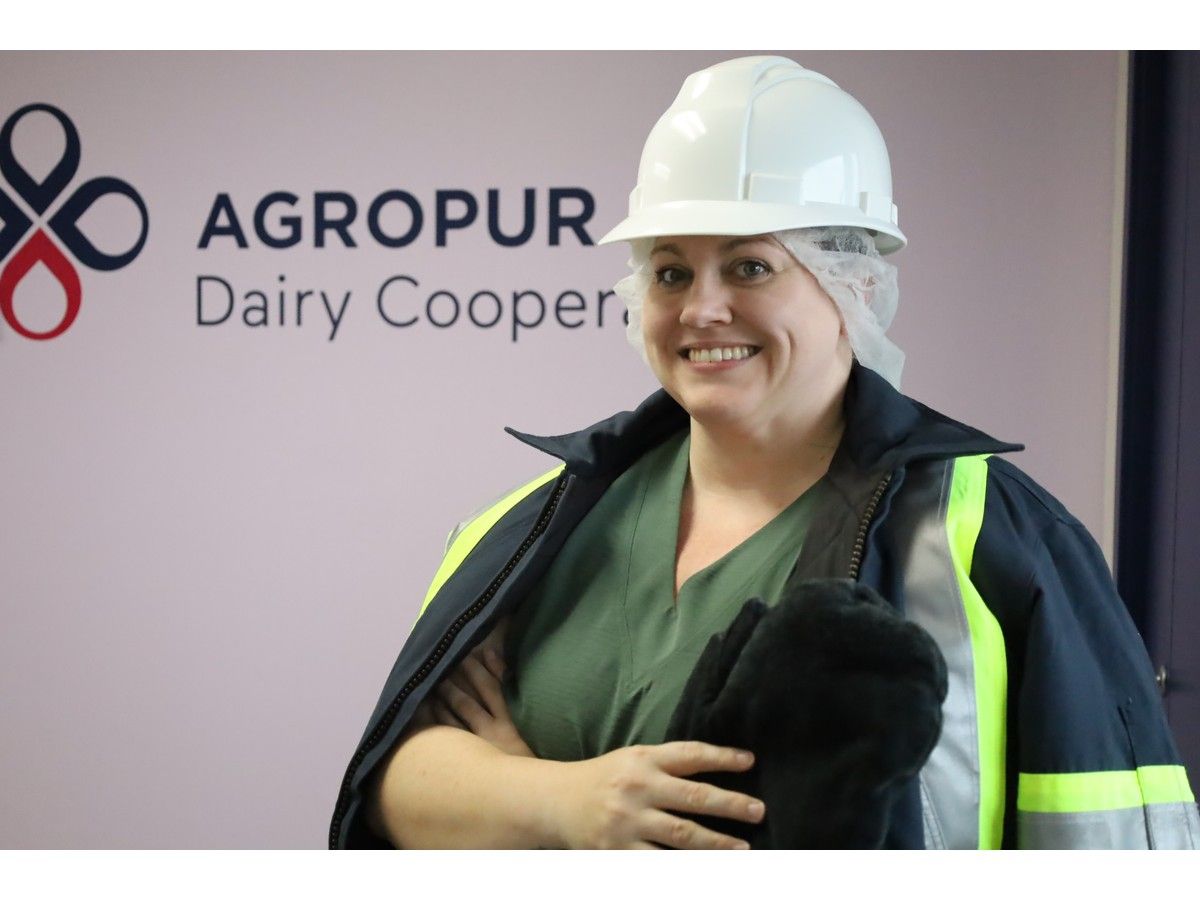 Stephanie Wilmot is one of around 260 employees at the Agropur ice cream and frozen novelties plant in Truro. She says making great ice cream is a science and an art.