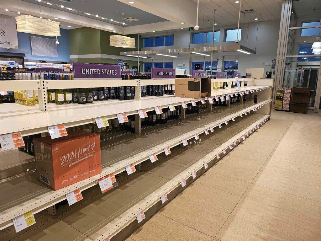Nova Scotia wineries hope to maintain and expand bigger customer base whenever American wines return to NSLC shelves