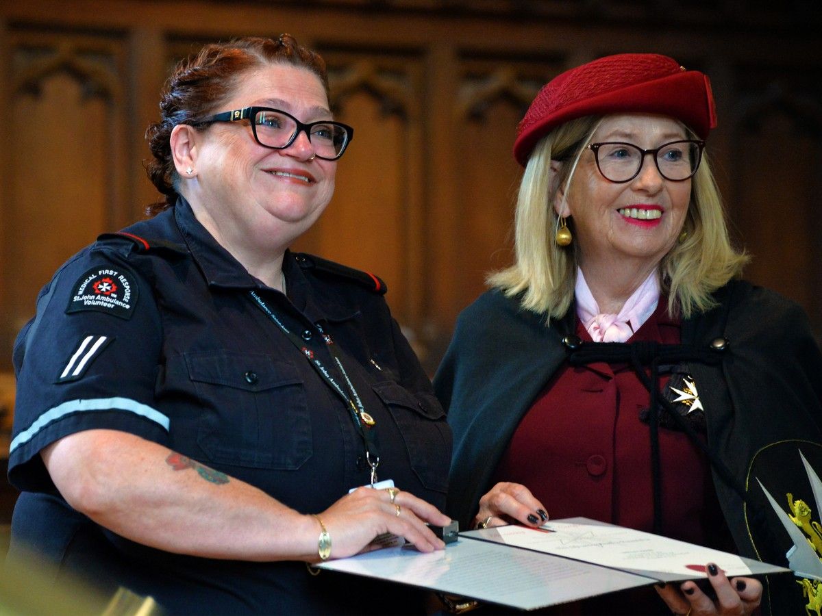 Ten people honoured with life-saving awards at St. John Ambulance event in St. John's Wednesday