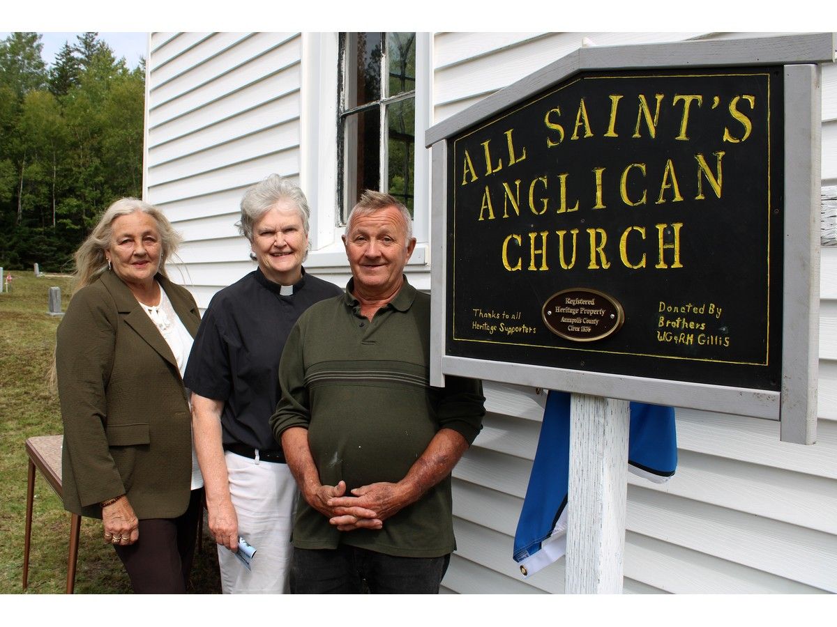All Saints Anglican Church in West Dalhousie receives municipal heritage designation