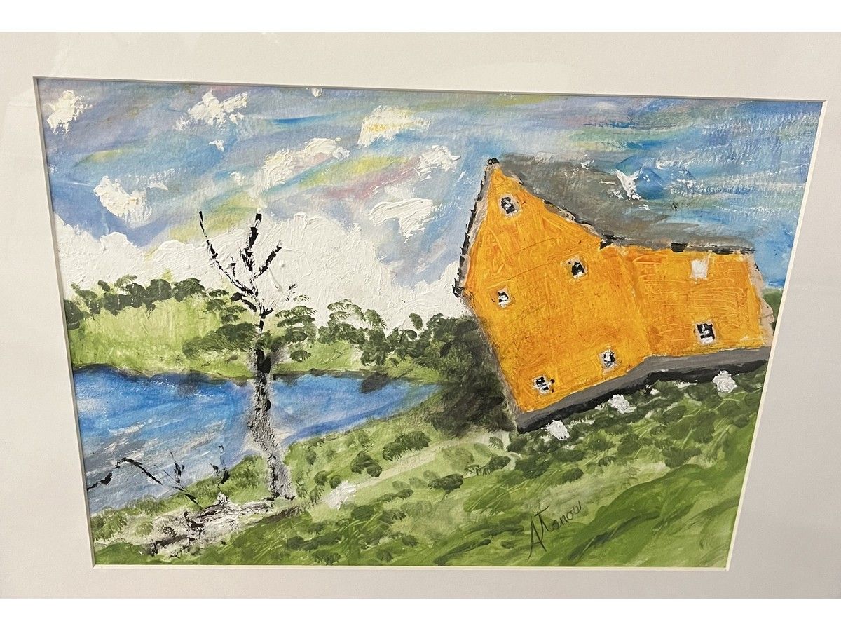 Centenarian Painter Anita Tanos Opens Solo Exhibition In Kentville