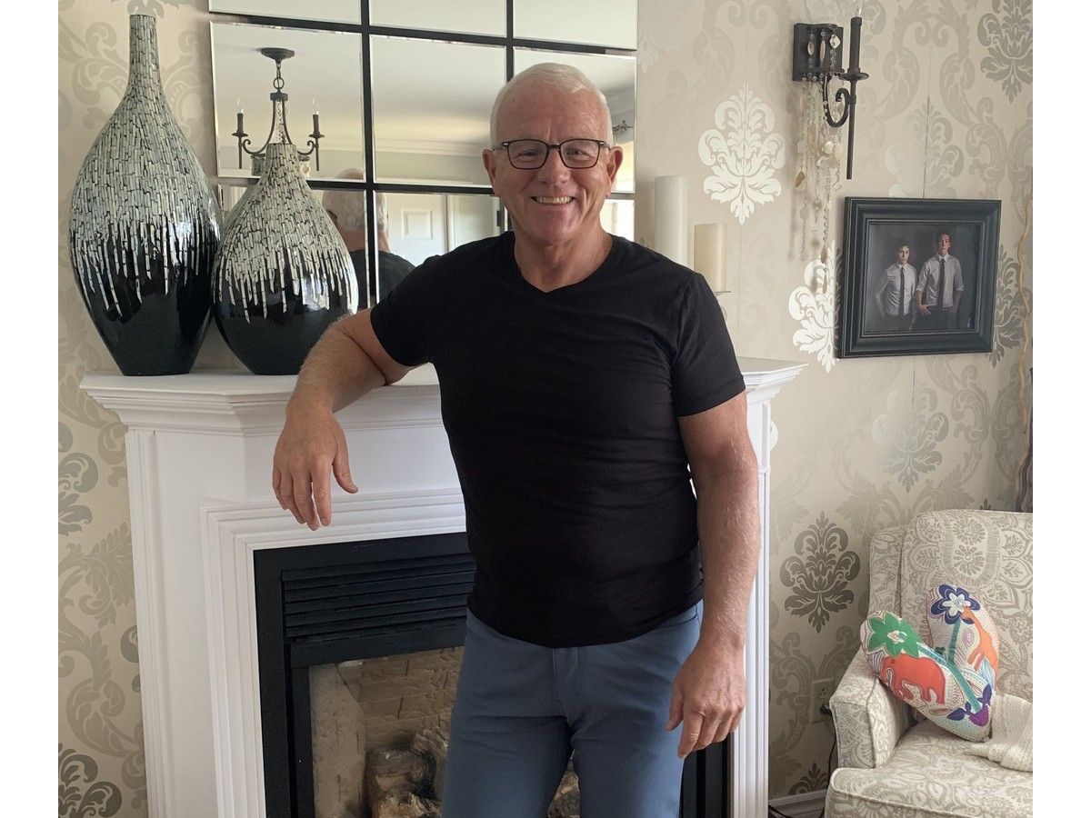Bruce Campbell of New Waterford at his home.