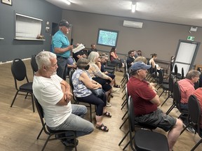 Municipality of Argyle resident Mike Scott raised some points and concerns during a June 2025 session with the N.S. Department of Fisheries and Aquaculture pertaining to the Aquaculture Development Area (ADA) process. TINA COMEAU