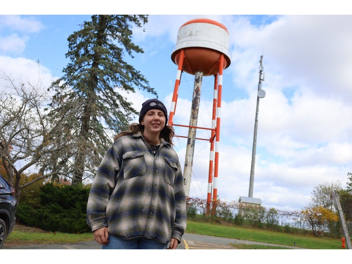 Carlie Ashton, a Dalhousie Agricultural Campus student and vice-president of external and academic affairs for the Dalhousie Agricultural Students' Association, said the water tower is an iconic symbol.