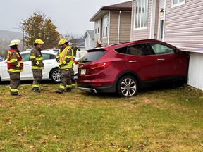 Two people were rudely awakened Saturday morning Oct. 24, 2026 by a SUV crashing into their bedroom.