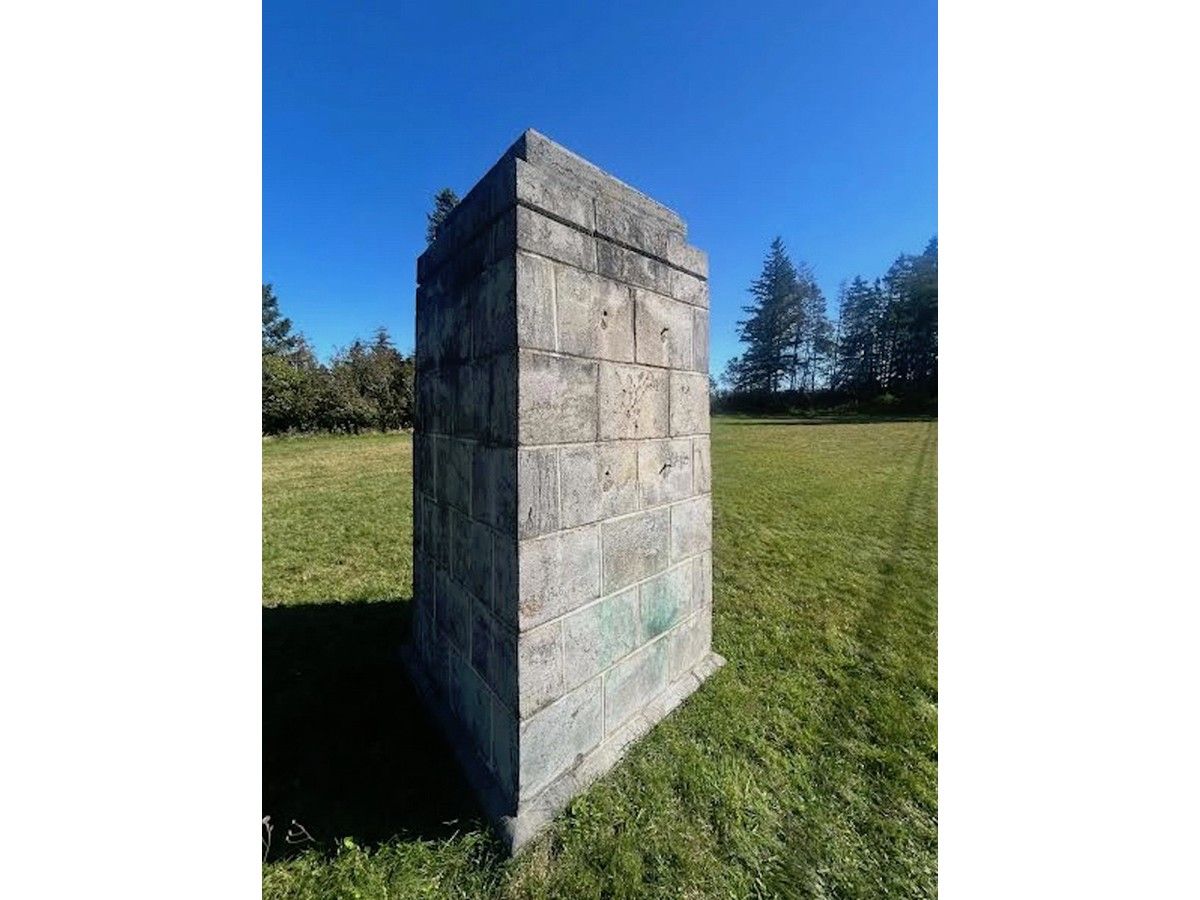 The site of the historic monument is located in a rural area near Harry Elliott Road in Lower Onslow.