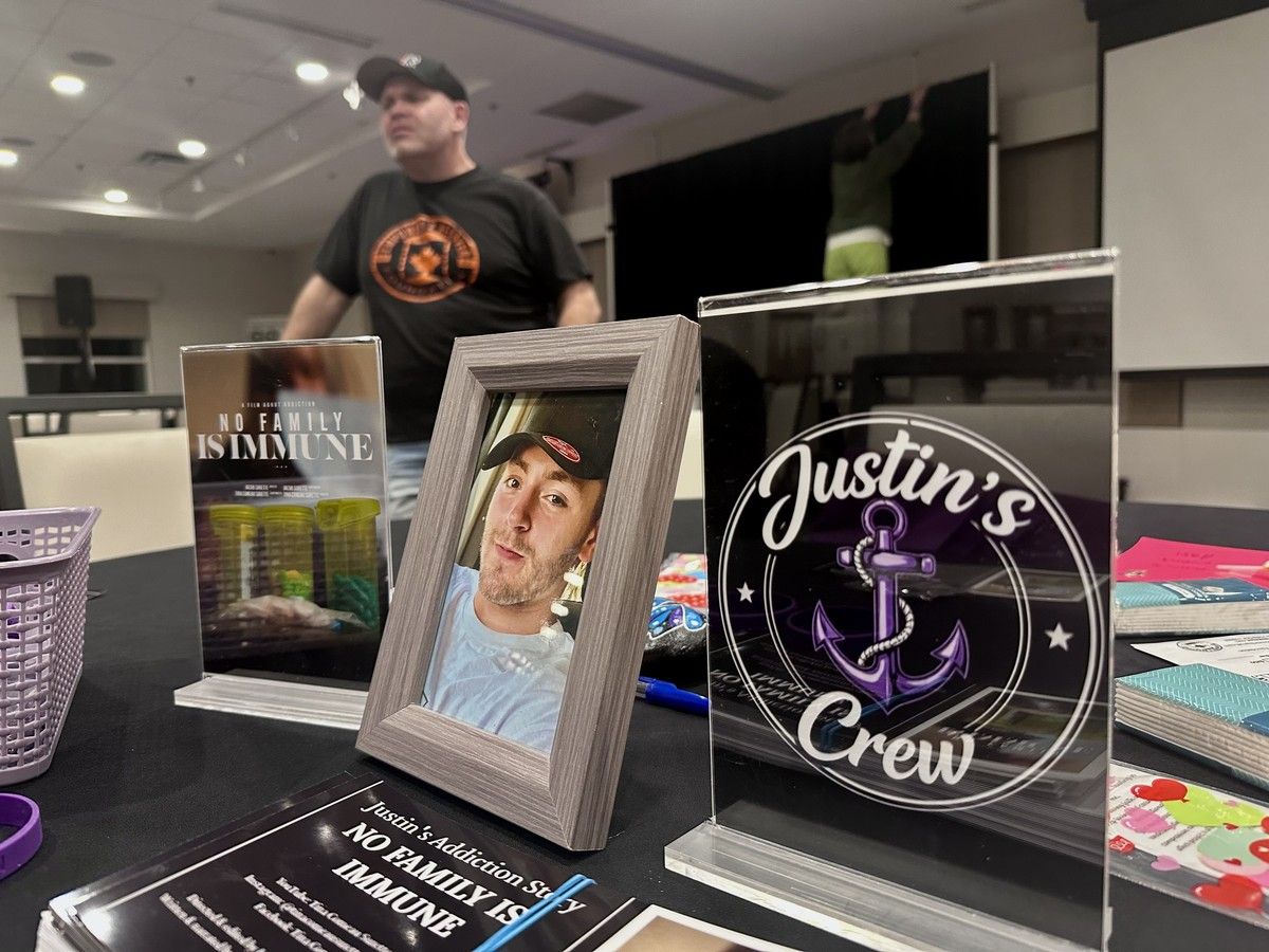 Justin's Crew, created in memory of Tina Comeau's son Justin Surette, has been working with Jay Barnard, the founder and executive director of the Empower2Recover Foundation, to bring Yarmouth's Battle for Recovery to Yarmouth on Nov. 6. TINA COMEAU