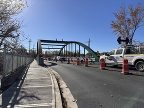 Construction on the Salmon River Truss Bridge connecting Truro to Bible Hill is anticipated to finish on Oct. 30, according to 511 Nova Scotia.