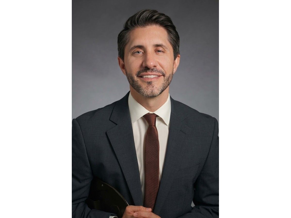 Dr. Jesse Kancir poses for a portrait.