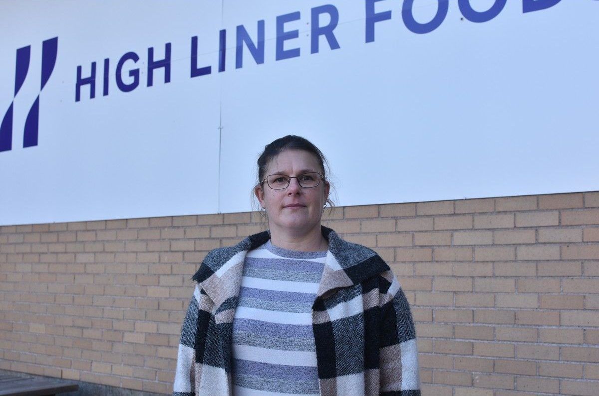 Amanda Wentzell, unit chair at High Liner Foods and vice-president of Unifor Local 1944, said there were mixed emotions on the floor as the company's impending sale was announced but it's business as usual at the Lunenburg plant.