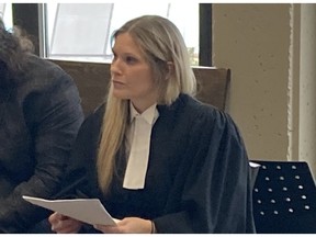 Defence lawyer Jennifer MacDonald appeared in Dartmouth provincial court Tuesday on behalf of a 45-year-old Halifax man accused of sexually abusing his son. MacDonald entered not-guilty pleas for her client, who will stand trial in June 2027.