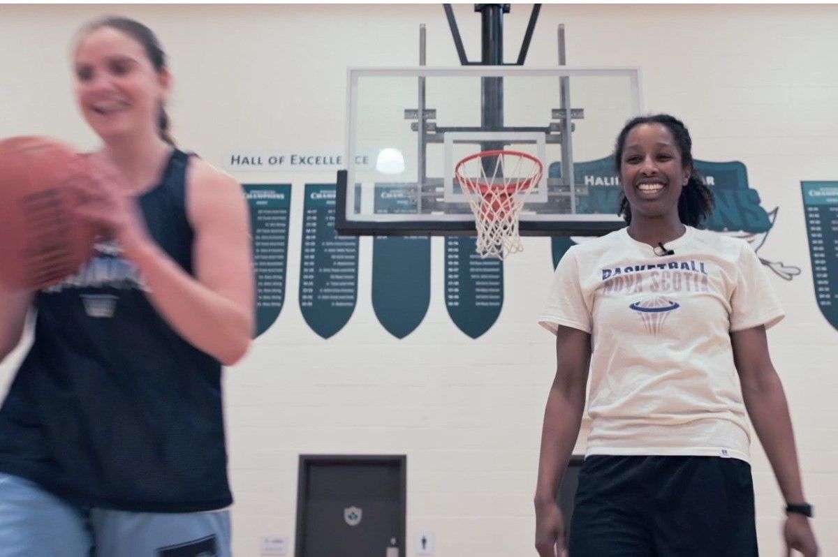 Nova Scotia basketball legend Justine Colley-Leger is featured in Postmedia Studios' More Than a Moment series, which spotlights the growth of women's basketball in Canada through grassroots stories from local communities.