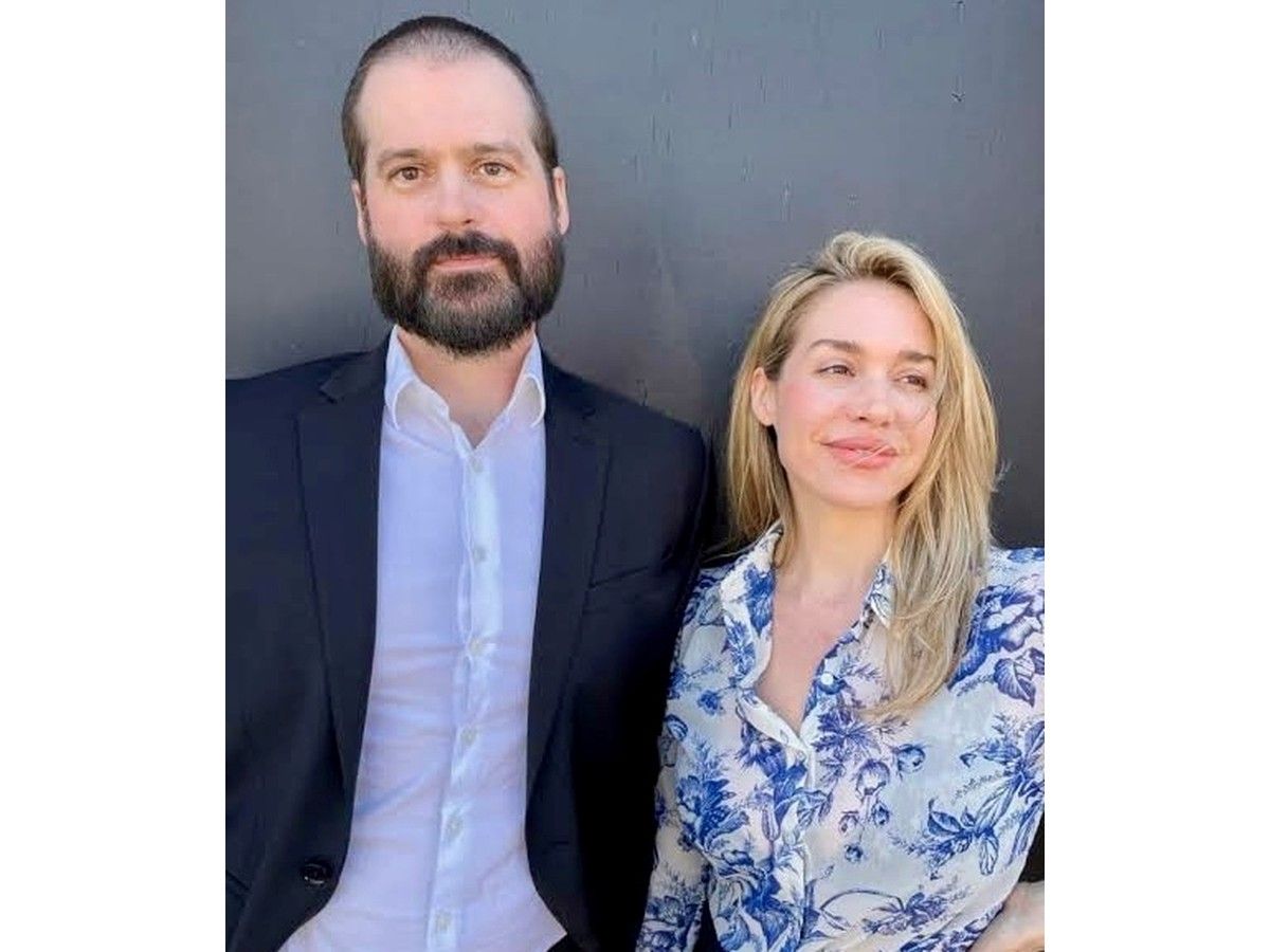 Aeon Blue co-founders Deois Ua Cearnaigh and Lark Meadow.