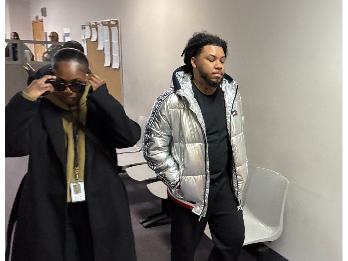 Trequawn Alvontra Smith arrives at Dartmouth provincial court Wednesday to be sentenced for his involvement in a Februay 2024 drive-by shooting. Smith, 26, of North Preston, was handed a 10-year prison sentence less reductions for remand credit and onerous bail conditions.